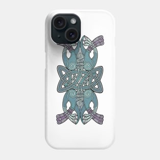 Two Celtic Birds Phone Case