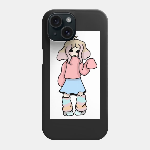 Cute Blonde girl Phone Case by Haphazardly-E