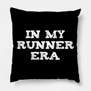 in my runner era Pillow