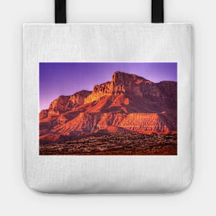 Guadalupe Peak Sunset- Guadalupe Mountains National Park Tote