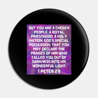 Bible Verse 1 Peter 2:9 Pin