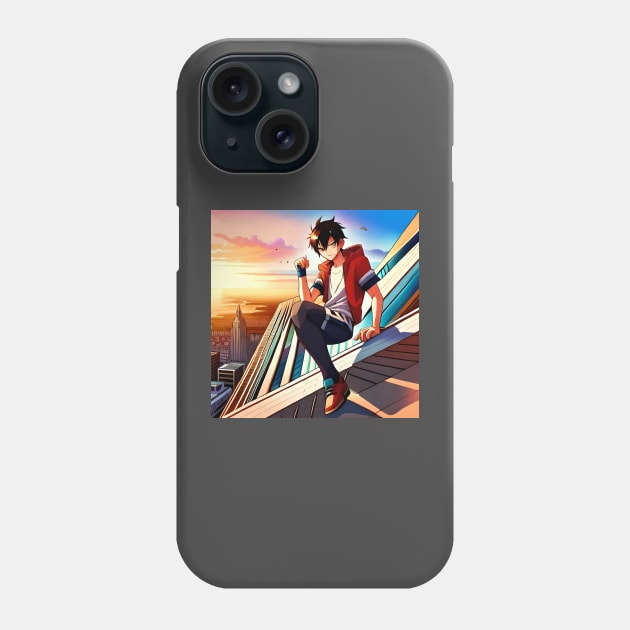 Anime character Phone Case by Asianboy.India 