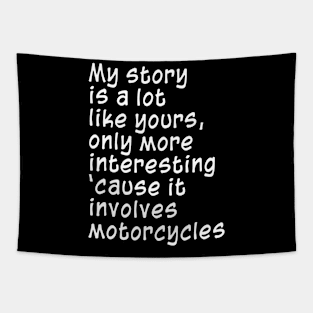 Motorcycles Tapestry