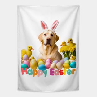 Here Comes the Easter Lab! Tapestry