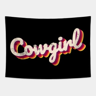 Cowgirl Tapestry