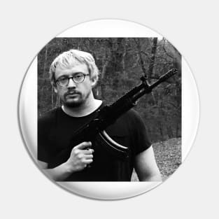 Sam Hyde Shooter T Shirt / Tee /  World Peace 2 / Meme Pin