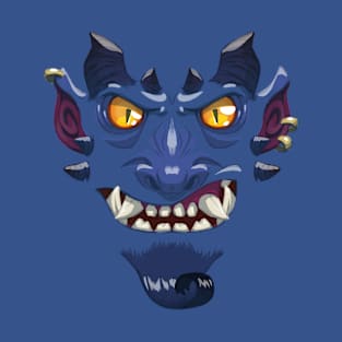 Monster Inside - Blue Demon T-Shirt
