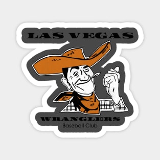 Classic Las Vegas Wrangler Baseball Magnet