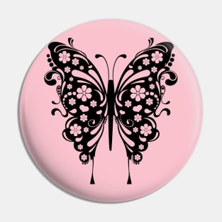 Butterfly Ornament Pin