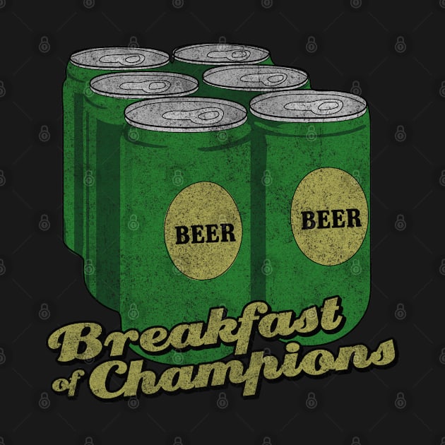 Beer Breakfast of Champions Vintage by Flippin' Sweet Gear
