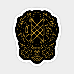 Web of Wyrd | Norse Pagan Symbol Magnet