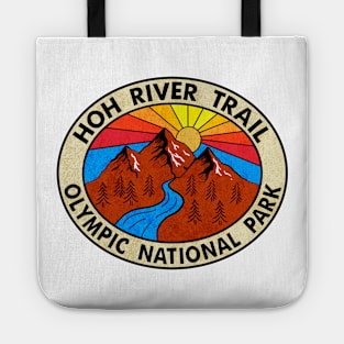 Hoh River Trail Rain Forest Olympic National Park Washington Tote