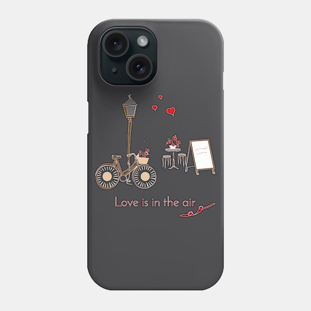 Love is in the air Phone Case by dddesign