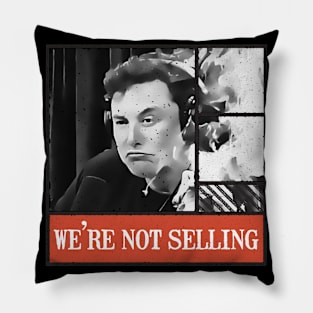 We're not selling Pillow