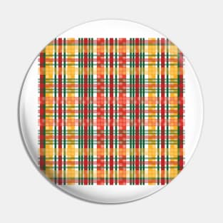 Christmas , Snowflakes , Plaids Pin