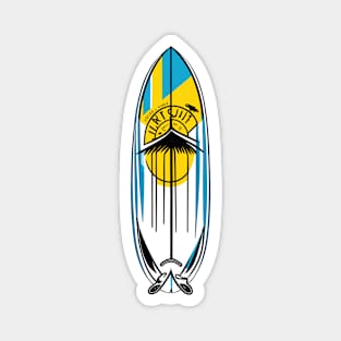 surfboard art, surfing surfer vibes, v25 Magnet