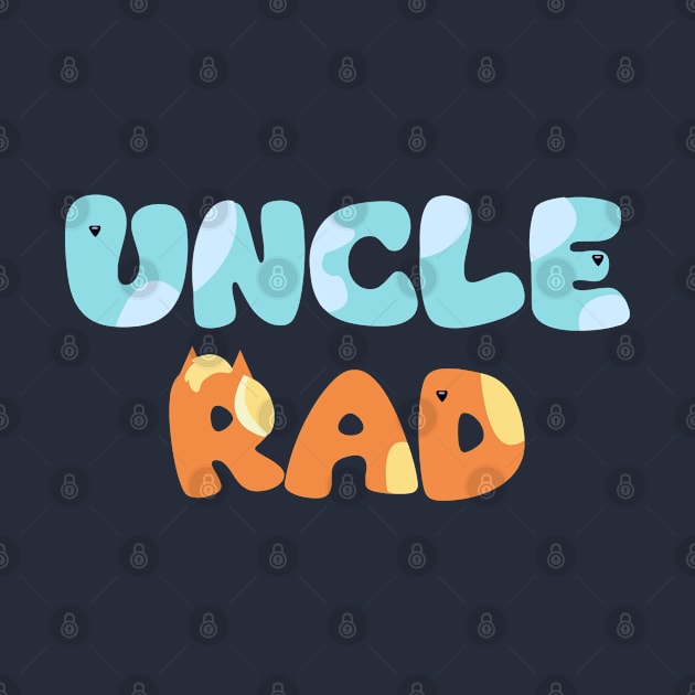 uncle rad cartoon character kids by bekratifdesign