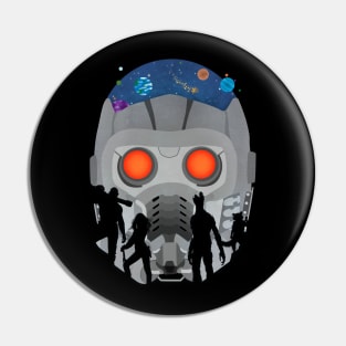 Guardians of the Galaxy - Starlord Helmet Pin