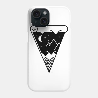 Slice of the Melting Night Landscape Phone Case