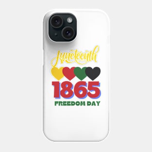 Juneteenth 1865 Freedom Day Phone Case