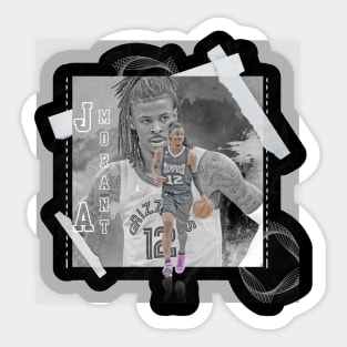 Ja Morant Vancouver Sticker for Sale by Laughner11
