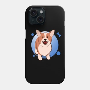 Cute corgi cartoon Phone Case