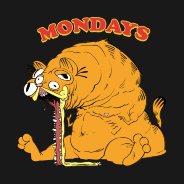 Garfield Mondays - Garfield - T-Shirt