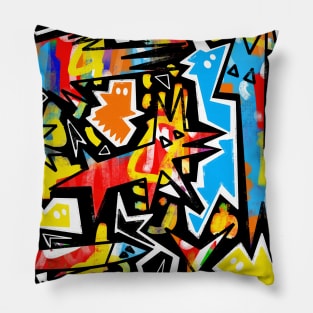 CRAZY ANIMAL PARTY Pillow