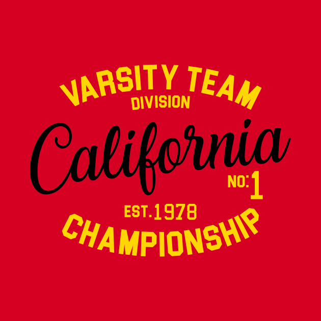 Varsity Team California by Raintreestrees7373