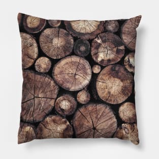 The Wood Holds Many Spirits Pillow