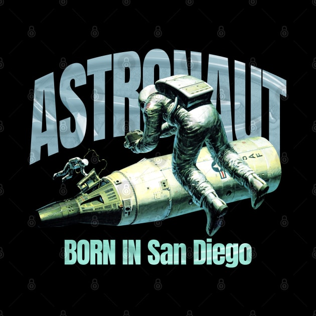 Astronaut Born In San Diego by terilittleberids