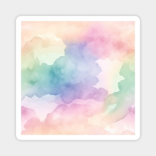 Colorful Watercolor Pattern - 06 Magnet