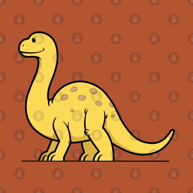 CuteForKids - Brontosaurus by VirtualSG