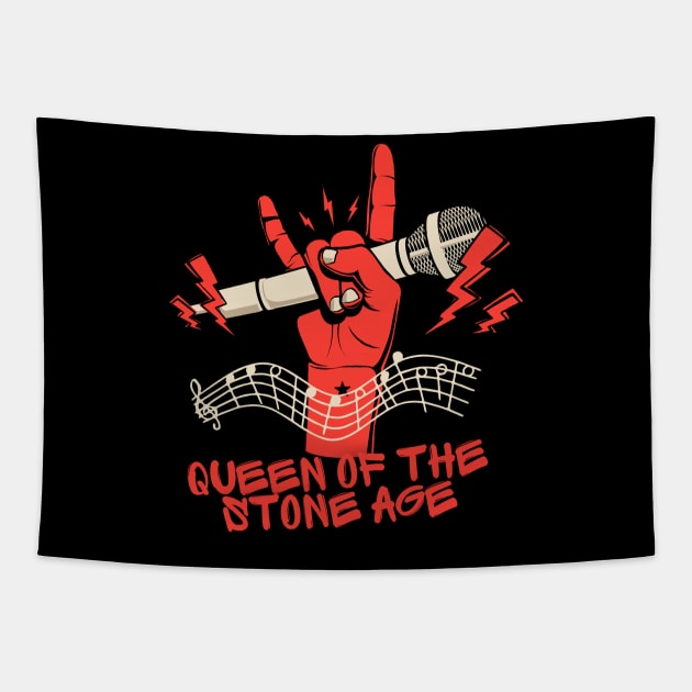 Queen of the stone age Tapestry by KolekFANART