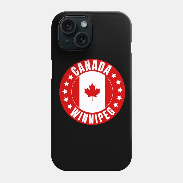 Winnipeg Phone Case by footballomatic