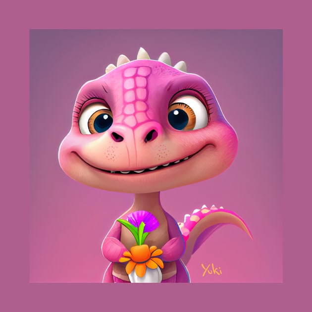 Baby Dinosaur Dino Bambino - Yuki by KOTOdesign