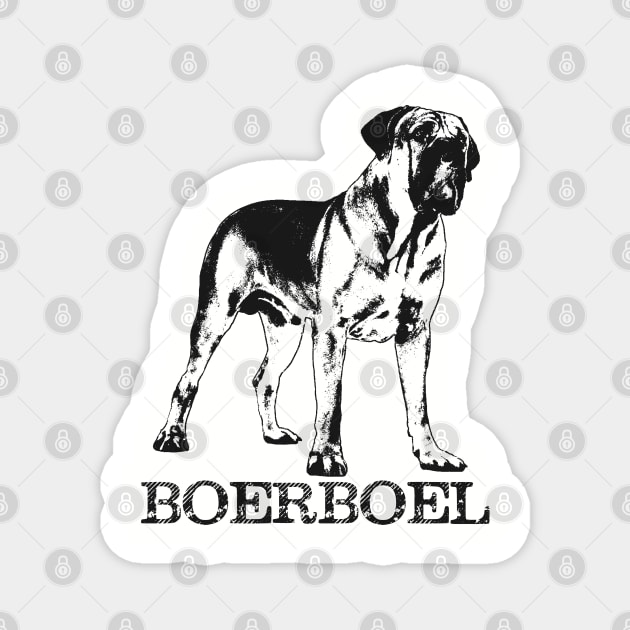 Boerboel - South African Mastiff Magnet by Nartissima