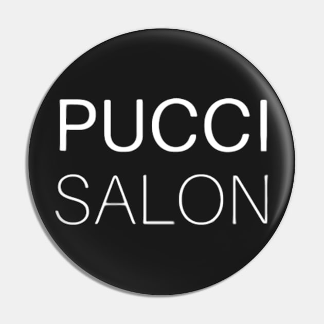 Pucci Salon logo Pin by puccisalon