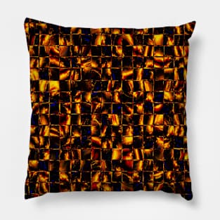 minimal gold abstract  art design Pillow