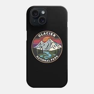 Glacier National Park Travel Sticker Phone Case