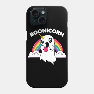 Boonicorn Cute Unicorn Rainbow Ghost Halloween Costume Phone Case