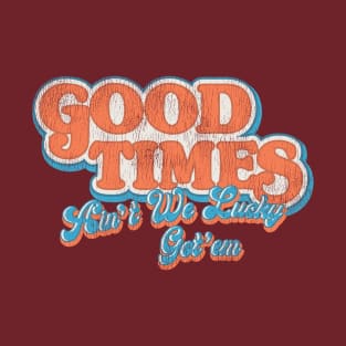 Good Times 70s TV Worn Out T-Shirt