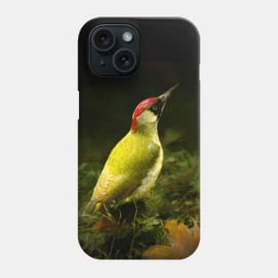 Green woodpecker Phone Case