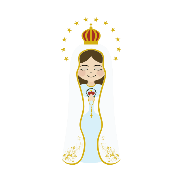 Our Lady of Fatima by alinerope