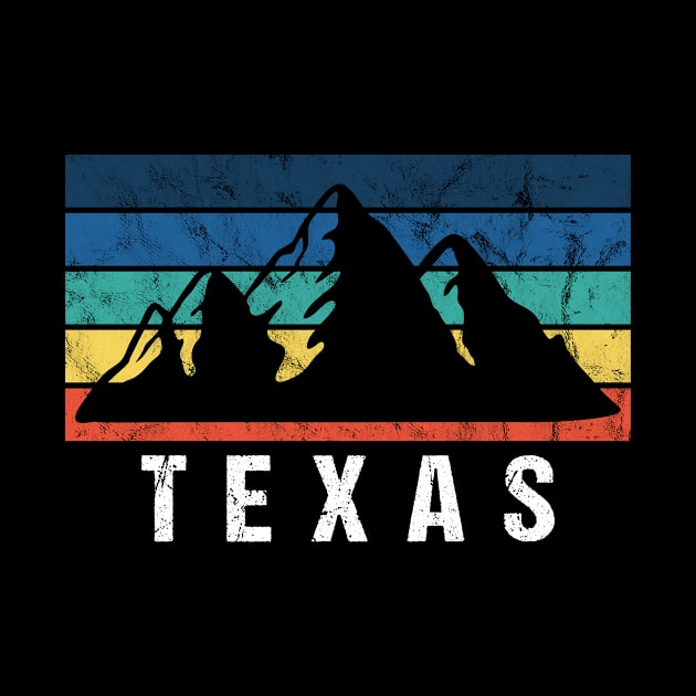 Texas Retro Vintage by JKFDesigns