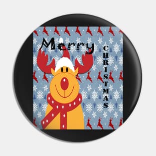 Merry Christmas, Rudolph, Snowflake, Reindeer Christmas Cards & other Products Pin