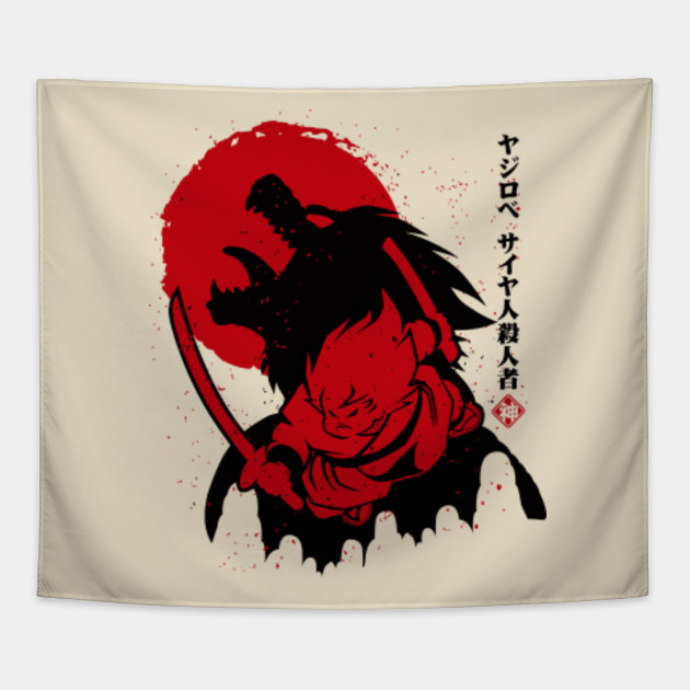 Yajirobe The Saiyan Slayer Dragon Ball Super Tapestry Teepublic