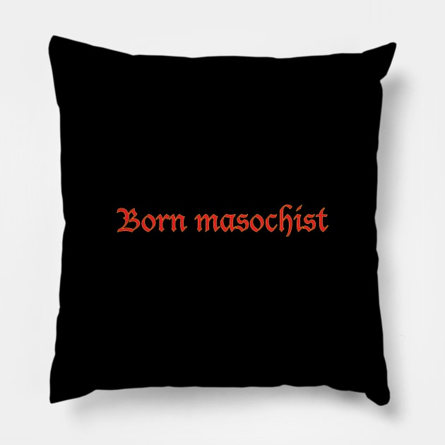 saltburn born masochist Pillow by whatyouareisbeautiful