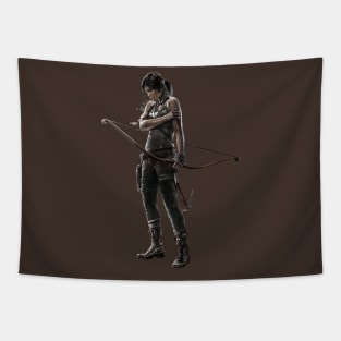 LARA CROFT [TOMB RAIDER 2013] Tapestry