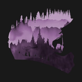 MTB Purple Art T-Shirt